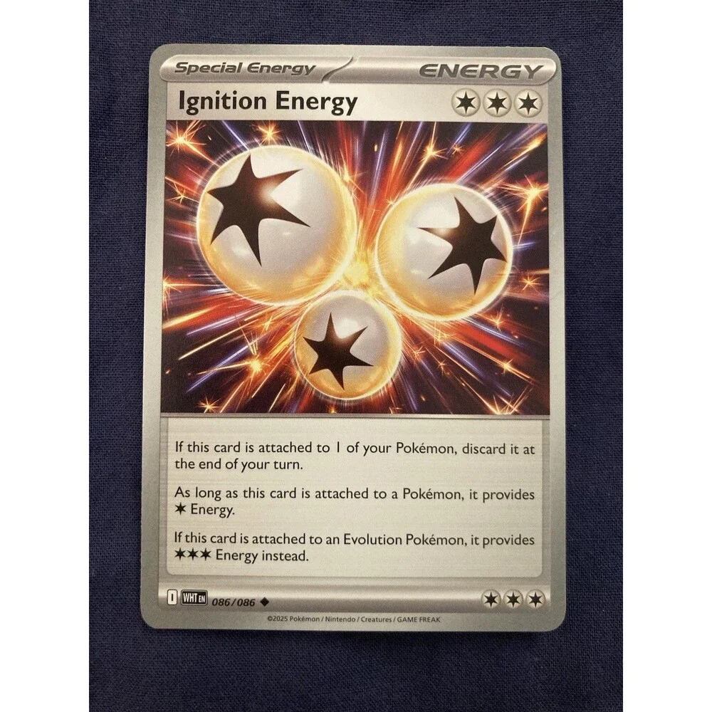 Special Energy Ignition Energy 086/086 Sv: White Flare Uncommon Regular